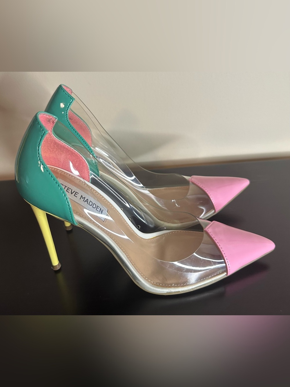 Steve Madden “Malibu” Multicolor Pointed-Toe Stiletto Pumps - Picture 4 of 10